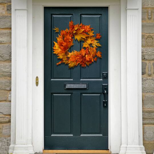 24'' Maple Leaf Wreath